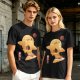 Anime Straw Hat Silhouette Graphic T-Shirt
