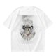 Olive t-shirt with alien cowboy howdy earthlings graphic