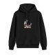 Black Hoodie With Yes I'm An Artist Cat Artist Print