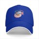 Black baseball cap with a relaxed axolotl graphic and 'RELAXOLOTL' text
