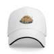 Black Baseball Cap With Cute Cinnamon Roll Bunny 'You Roll' Graphic