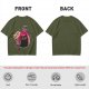 Olive T-shirt with a potion bottle holding a black cat that says don't open evil inside do it