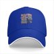 Black baseball cap with Hellfire Tiki Club graphic print