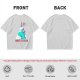 Olive T-Shirt With Cute Dinosaur Graphic And 'What I'm Doing' Text