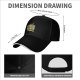 Black Baseball Cap With Chocobo Gaming Graphic Print