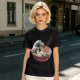 Olive T-Shirt Featuring The Great Wave Off Kanagawa Ramen Bowl Art