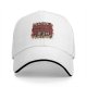 Black baseball cap with 'Please Correct Yourself If I'm Wrong' print