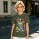 Dungeons and Dragons Cute Dragon Characters D20 T-Shirt Design