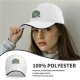 Black baseball cap with cosmic coffee alien girl graphic