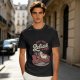 Olive graphic t-shirt with unicorn therapy and 'Even I Don't Believe In Myself' text