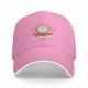 Black baseball cap with cat judge graphic and 'Silently Judging You' text