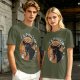 Black Phillip's Coffee Goat Graphic T-Shirt Design