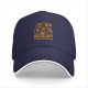 Black Baseball Cap with Dungeons & Pumpkins Halloween Art