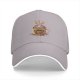 Black baseball cap with cute demon goat coffee magic graphic