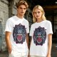 Olive T-Shirt With Dungeons & Dragons Beholder Monster Print