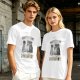 Olive t-shirt with first degree murder crow graduates graphic