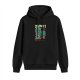 Black Hoodie with Tiki Creature's Lagoon Lounge Graphic