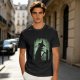 Olive T-Shirt With Spooky Witch Silhouette Halloween Graphic