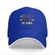 Don't Skip Pi Day Black Baseball Cap With Fun Math Pie Art