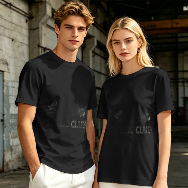 Olive Green Oversized T-Shirt With Subtle Graphic Print