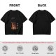 Olive T-Shirt with Chewbacca Drinking Boba Graphic