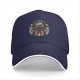 Black Baseball Cap With Christmas Toothless Dragon Graphic