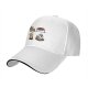 Black Baseball Cap With Cute Cat Sushi Artwork