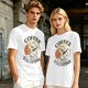 Coffee Is My Valentine Graphic T-Shirt For Coffee Lovers