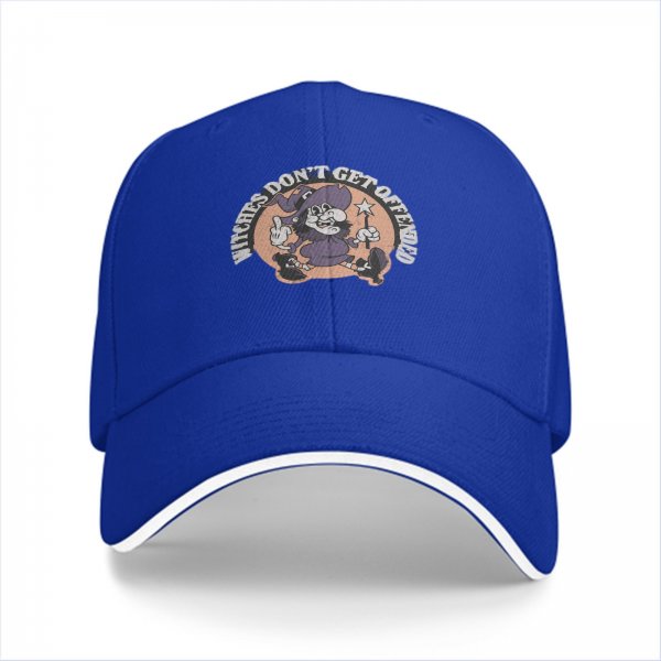 Witches Don't Get Offended Graphic Black Baseball Cap
