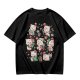 Olive Green T-Shirt With Cute Christmas Kittens And Holiday Gifts Print