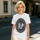 Olive T-Shirt with Vampire Roommates Names Presidential Seal Print