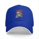 Black baseball cap with 'I Love My Job' grim reaper skull graphic