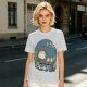 Totoro Forest Scene Graphic Tee for Anime Fans
