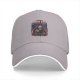 Black baseball cap with grim reaper graphic and enough sleep text