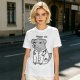 Olive T-shirt with Trust Me Doctor Dog Graphic Print