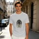 Olive Astronaut Coffee T-Shirt With Space Themed Graphic