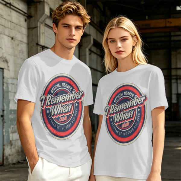 I Remember When Club Official Member Veteran T-Shirt