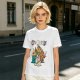 Cat Quest Themed T-Shirt With Fantasy Cat Warrior Characters