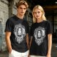 Olive Wednesday Addams We Wear Black Graphic T-Shirt