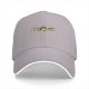 Black baseball cap with Zebra Stripe logo print