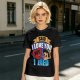 Olive t-shirt with Pinocchio 'Said I Love You But I Lied' print