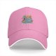 Black baseball cap with Dungeons & Dinosaurs graphic print