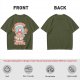 Olive T-shirt with Tony Tony Chopper 'Medicine For Love!' Print