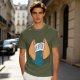 Olive T-Shirt With Funny Fortune Cookie 'Nope Not Today' Print