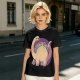 Olive T-Shirt with Cute Brontosaurus Taco Dinosaur Graphic