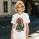Godzilla Eating Ramen Sunset City Graphic T-Shirt