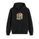 Black hoodie with Sokka 'I'm a Heartbender' Avatar: The Last Airbender print