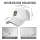 Black baseball cap with raccoon 'I Have Trash Issues' graphic