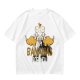 Olive T-Shirt With Cute Banana Dinosaur Love Graphic And I'm Bananas For You Text