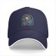 Black Baseball Cap with How to Train Your Dragon Toothless and Hiccup Print